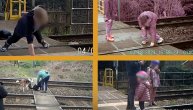 Kamere otkrivaju šta sve ljudi rade na prugama, čak i sa decom: Tragedija u najavi!