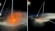 Krijumčari zapalili brod koji je plovio Jadranom pod crnogorskom zastavom: Šverc droge pošao po zlu