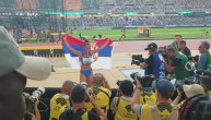 Ivana Vuleta razvila srpsku trobojku u Budimpešti posle zlata na SP!
