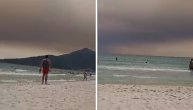 Grčka se guši u dimu i pepelu, stiglo i do plaža Tasosa