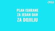 Plan ishrane za jedan dan za doilju