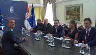 Dačić primio u oproštajnu posetu šefa Misije Saveta Evrope u Beogradu