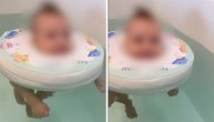 Anastasija podelila neodoljivi snimak Veljkovog sina: Maleni Krstan uživa u SPA centru za bebe