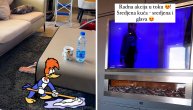 Aleksandra leži i snima čistačicu dok joj sređuje kuću: "Može li bahatije?"
_