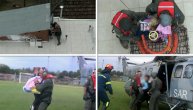 Dramatični snimak spasavanje cele porodice: Grčka se davi u poplavama