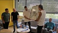 Prijem za Marka Gudurića u Priboju: Košarkaš dobio simboličan poklon