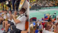 Srpska truba u Španiji: Pogledajte kako se navija za Đokovića, čitav orkestar je tu