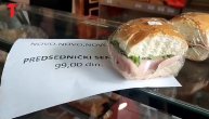 Vučićev recept atrakcija pekare na Vidikovcu: "Prodajemo predsednički sendvič, to je taj parizer"