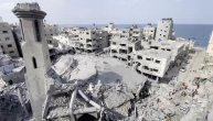 Ruševine u Gazi nakon izraelskih napada na uporišta Hamasa