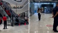 Evakuacija u tržnom centru Promenada u Novom Sadu