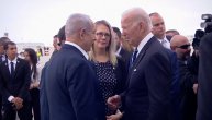 Predsednika SAD Bajdena dočekao je izraelski premijer Netanjahu dok je sleteo u Tel Aviv