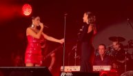 Džejla Ramović kao boginja! Pojavila se kao gost na Prijinom koncertu, od lepote publika ne trepće