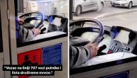 Vozač autobusa 404 kucka poruke dok "mota" volan