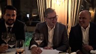 Vučić, Milatović i Kovačevski zapevali u kafani: "Dajte vina hoću lom"