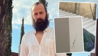 Popucali zidovi, buka i majstor na krovu: Glumac poslao snimke uništenog stana