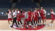 Trening "KK Crvena zvezda" pred utakmicu sa Realom