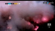 Prekinut večiti Derbi zbog bakljade Delija: Ništa se nije videlo od dimne zavese