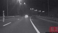 Jezivi snimak vožnje u suprotnom smeru, pod dejstvom narkotika na auto-putu Beograd - Niš