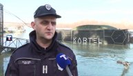 Situacija na splavu Kartel bila je dramatična, hrabrošću policijskih službenika izbegnuta tragedija