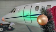 Prince Aviation: Deda Mraz došao avionom Cessna Citation XLS+