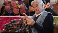 Marinko (87) penzionerske dane provodi štrikajući, ne voli TV, ni "lijena čovjeka"