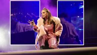 Sara Jo pala kao "pokošena" usred nastupa