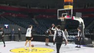 Trening košarkaša Partizana uoči utakmice protiv Makabija