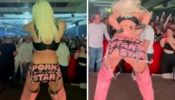 Karleuša u mikrominiću "Po*no star" zapalila klub, htela da prekine nastup: Devojke padale u nesvest