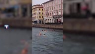 U Trstu organizovano plivanje za časni krst