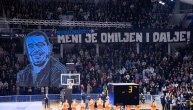 Navijači razvili transparent sa emotivnom porukom: Budućnost se oprostila od Dejana Milojevića