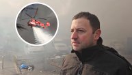 Čaušić: "Po prvi put helikopter gasi požar u užem gradskom jezgru"