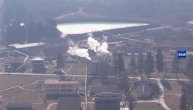 Prvi snimci vojne fabrike nakon akcidenta dronom: Dim se i dalje vije iz vojnog kompleksa