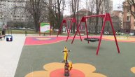 Otvoreno novo dečije igralište u parku Manjež na Savskom vencu