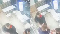 Snimak povređivanja nožem u pekari na Novom Beogradu
