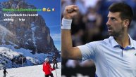 "Tomba La Bombaa...": Đoković podelio urnebesan snimak sa skijanja