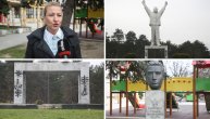 Uništen simbol Valjeva: Spomenik narodnom heroju išaran grafitima