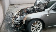 Zapaljen automobil na Čukarici