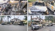 Četiri automobila izgorela u Rakovici, na parkingu ostale samo olupine