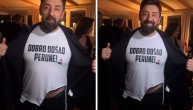 Ponosni tata se latio mikrofona i zapevao ovaj hit: Amidžiću cepaju majicu, slavlje i dalje traje