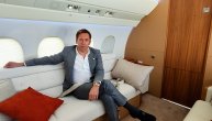 Dassault Falcon 6X u Beogradu: Veselin Jevrosimovic, Prince Aviation