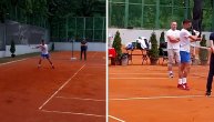 Trening Novaka Đokovića na Košutnjaku