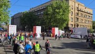Orilo se "Bože pravde" pred otvaranje 37. Comtrade Beogradskog maratona