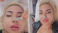 "Kažu da najopasnije žene imaju bradu”: Jovana se snimala dok leži u brusu, otišla na sređivanje