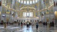 Patrijarh Porfirije sa vladikama u Hramu Svetog Save, počeo Sabor SPC