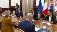 Sastanak Vučića sa predsednicom Odbora za spoljne poslove i odbranu Italije