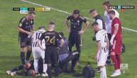 Težak sudar u Humskoj: Igrači ostali da leže na zemlji, reagovali lekari