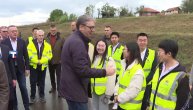 Vučić na otvaranju obilaznice oko Gornjeg Milanovca