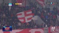 Pogledajte kako je gol treći gol Zvezde izgledao iz drugog ugla