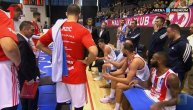 Sferopulos "zapenio" na igrače tokom tajm auta u prvoj četvrtini protiv Mege