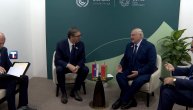 Vučić se sastao sa Lukašenkom u Bakuu